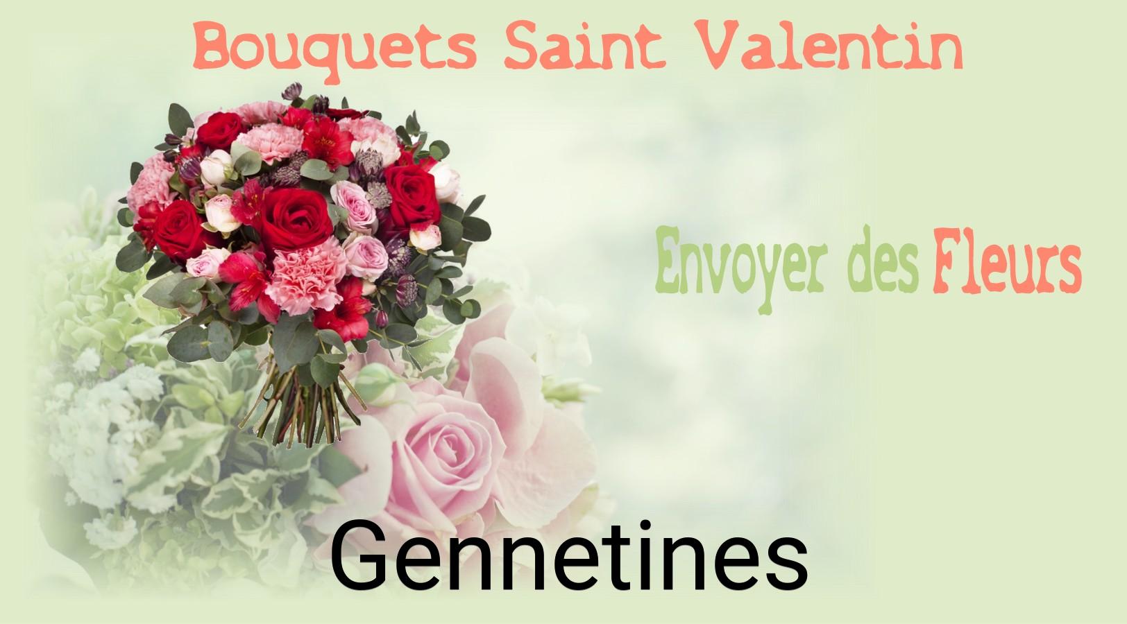 Roses de Saint-Valentin livrées à Gennetines